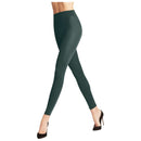 Falke Green Softmerino Leggings