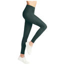 Falke Green Softmerino Leggings