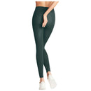 Falke Green Softmerino Leggings