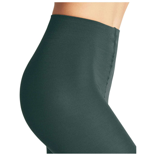 Falke Green Softmerino Leggings
