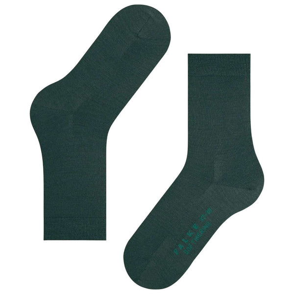 Falke Green Softmerino Socks