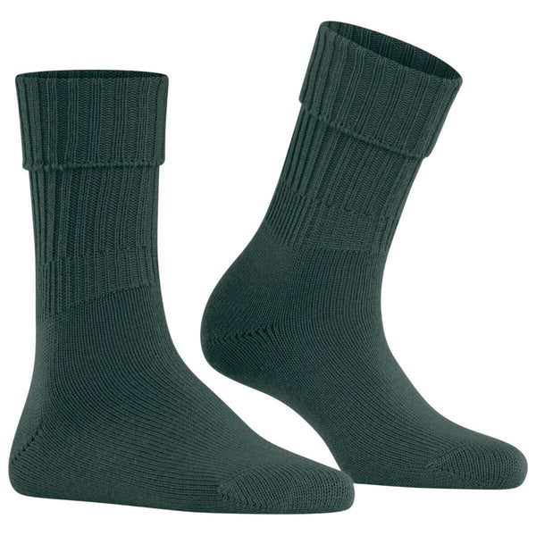 Falke Green Striggings Rib Boot Socks