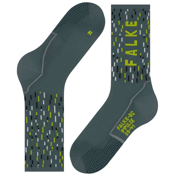 Falke Grey BC Impulse Peloton Socks