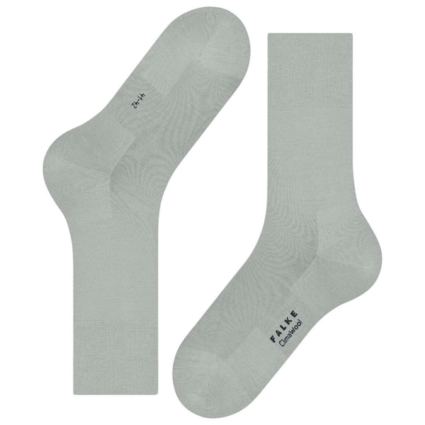 Falke Grey ClimaWool Socks