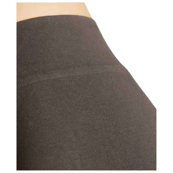 Falke Grey Cotton Seamless Leggings