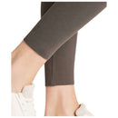 Falke Grey Cotton Seamless Leggings
