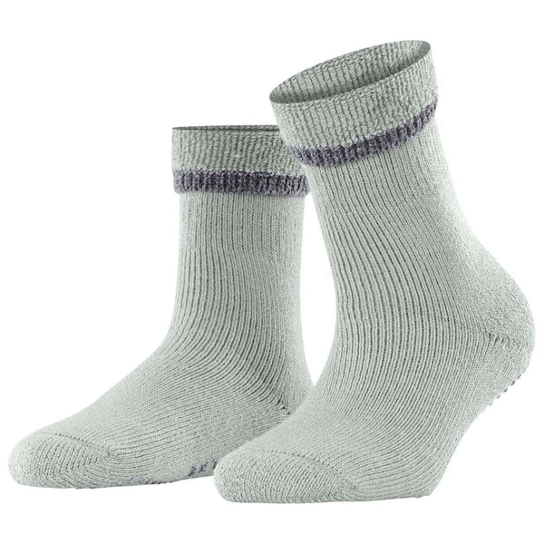 Falke Grey Cuddle Pad Slipper Socks