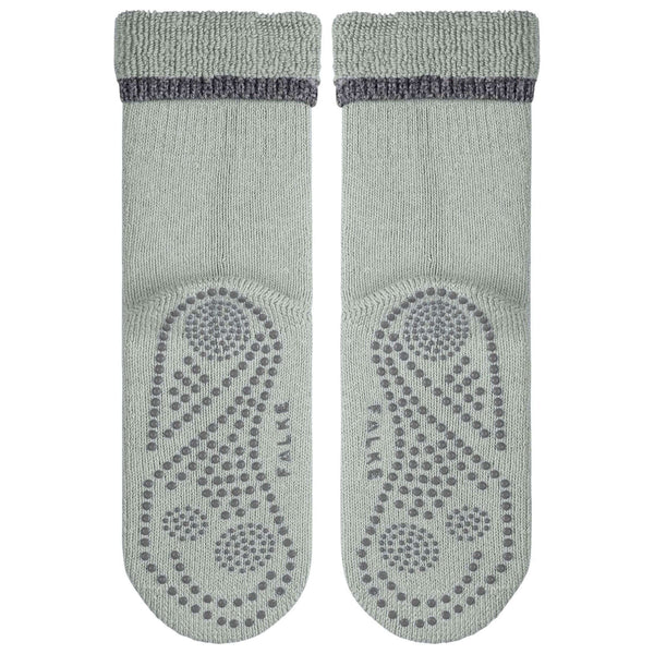 Falke Grey Cuddle Pad Slipper Socks