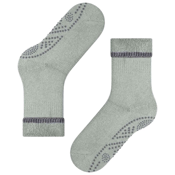 Falke Grey Cuddle Pad Slipper Socks