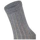 Falke Grey Eyelet Socks
