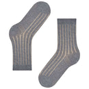 Falke Grey Eyelet Socks