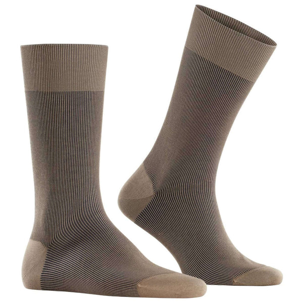 Falke Grey Fine Shadow Socks