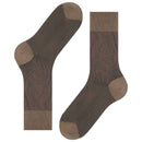 Falke Grey Fine Shadow Socks