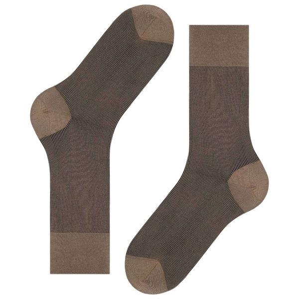 Falke Grey Fine Shadow Socks