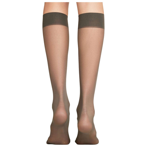 Falke Grey Matt Deluxe 20 Denier Knee High Socks