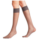 Falke Grey Pure Matt 20 Denier Knee High Socks
