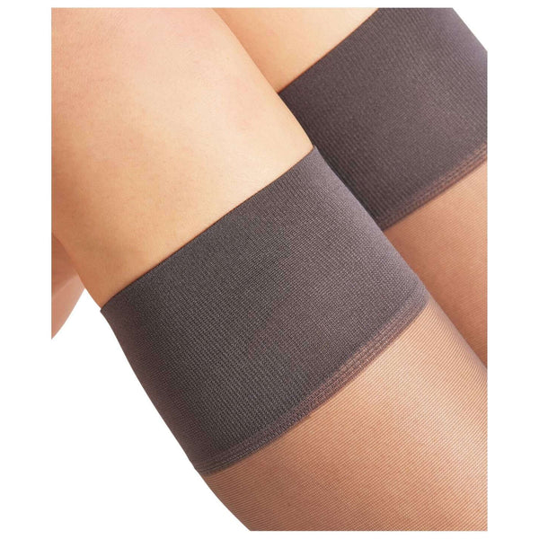 Falke Grey Pure Matt 20 Denier Knee High Socks