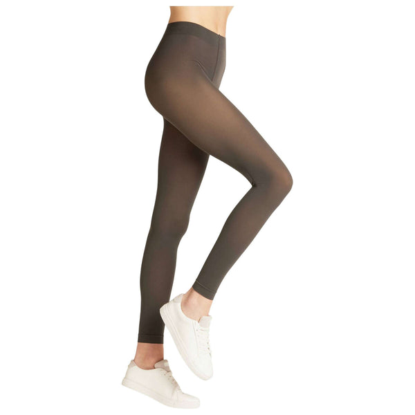 Falke Grey Pure Matt 50 Denier Leggings