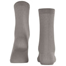 Falke Grey Shiny Rib Socks