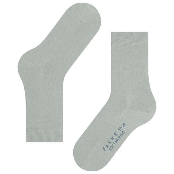 Falke Grey Softmerino Socks