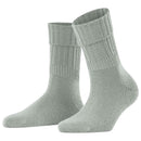 Falke Grey Striggings Rib Boot Socks