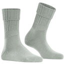 Falke Grey Striggings Rib Boot Socks