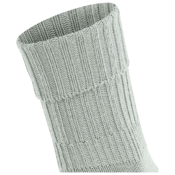 Falke Grey Striggings Rib Boot Socks