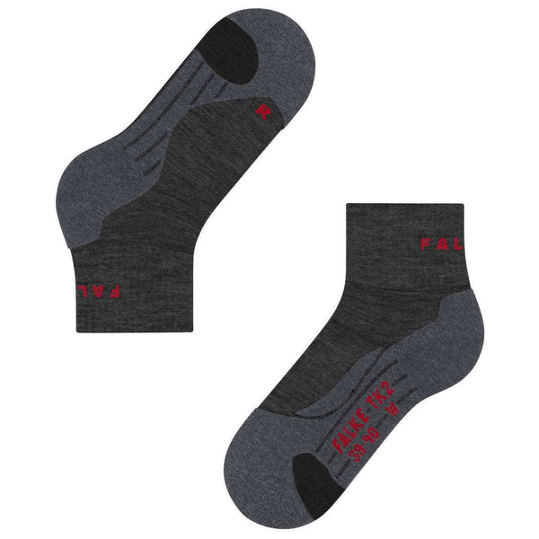 Falke Grey TK2 Explore Short Socks