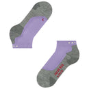Falke Lilac RU5 Race Short Running Socks