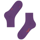Falke Lilac Run Rib Short Socks