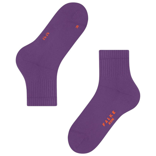 Falke Lilac Run Rib Short Socks
