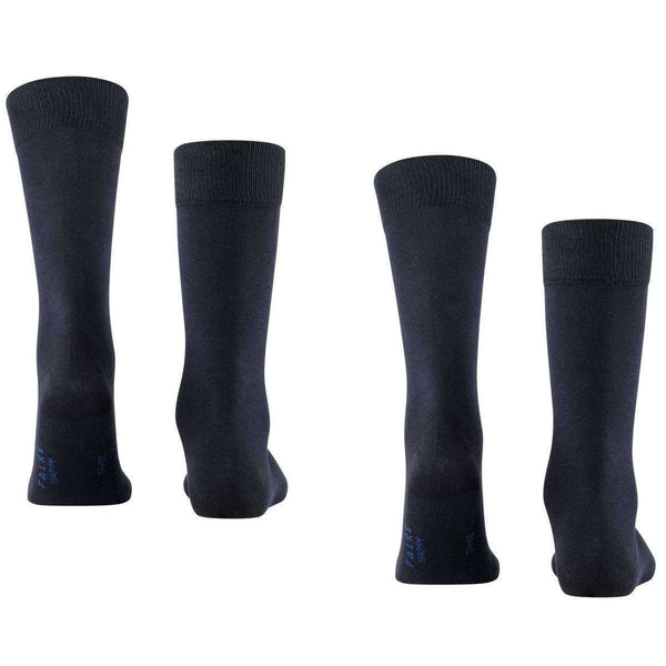 Falke Navy Happy 2 Pack Socks