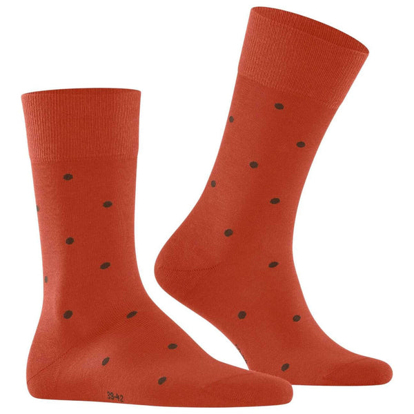 Falke Orange Dot Socks