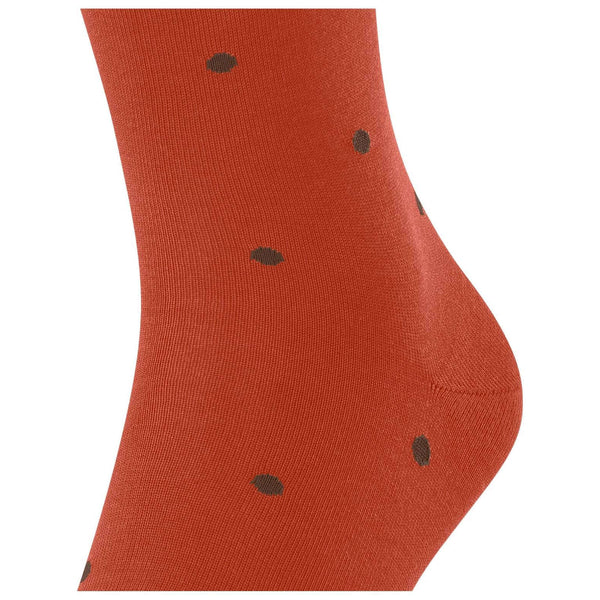 Falke Orange Dot Socks