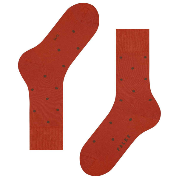 Falke Orange Dot Socks