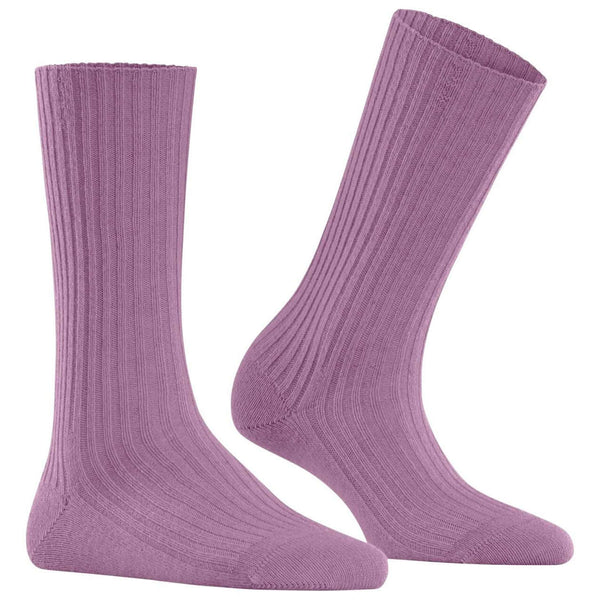 Falke Pink Cosy Wool Boot Socks