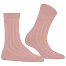 Falke Pink Eyelet Socks