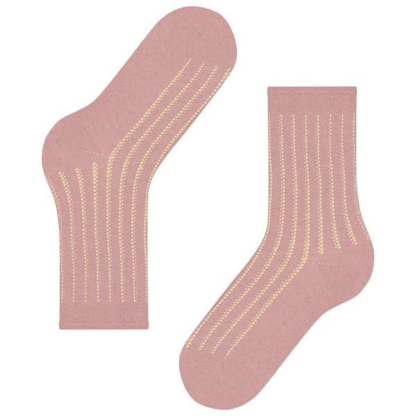 Falke Pink Eyelet Socks