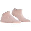 Falke Pink Shiny Rib Sneaker Socks