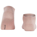 Falke Pink Shiny Rib Sneaker Socks