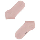 Falke Pink Shiny Rib Sneaker Socks