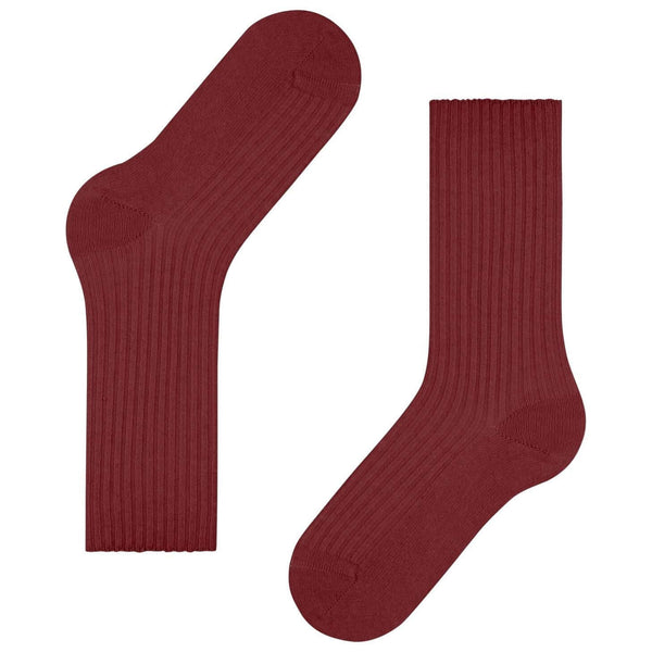 Falke Red Cosy Wool Boot Socks