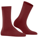 Falke Red Cosy Wool Socks