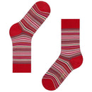Falke Red Microblock Socks