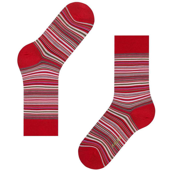 Falke Red Microblock Socks