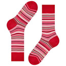 Falke Red Microblock Socks