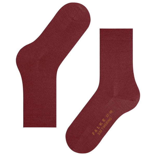 Falke Red Softmerino Socks