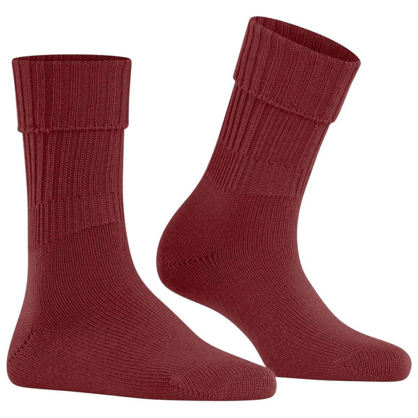 Falke Red Striggings Rib Boot Socks