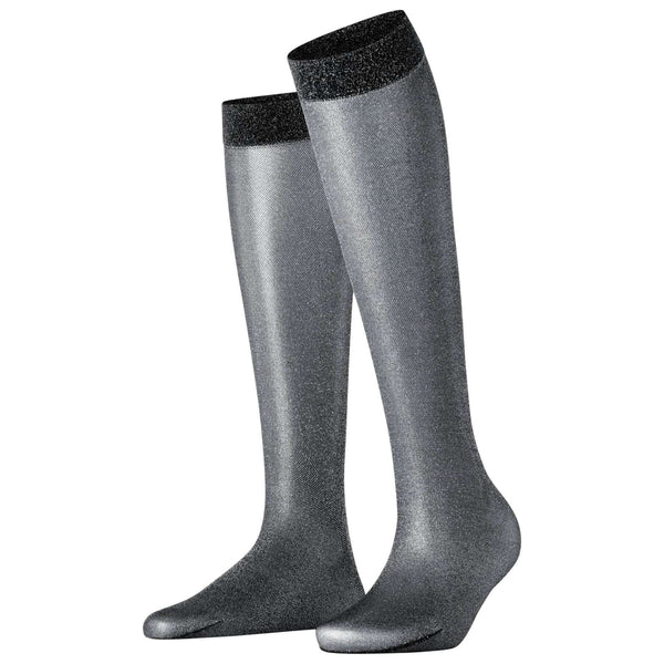 Falke Silver Glitter 30 Denier Knee High Socks