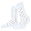 Falke White Eyelet Socks